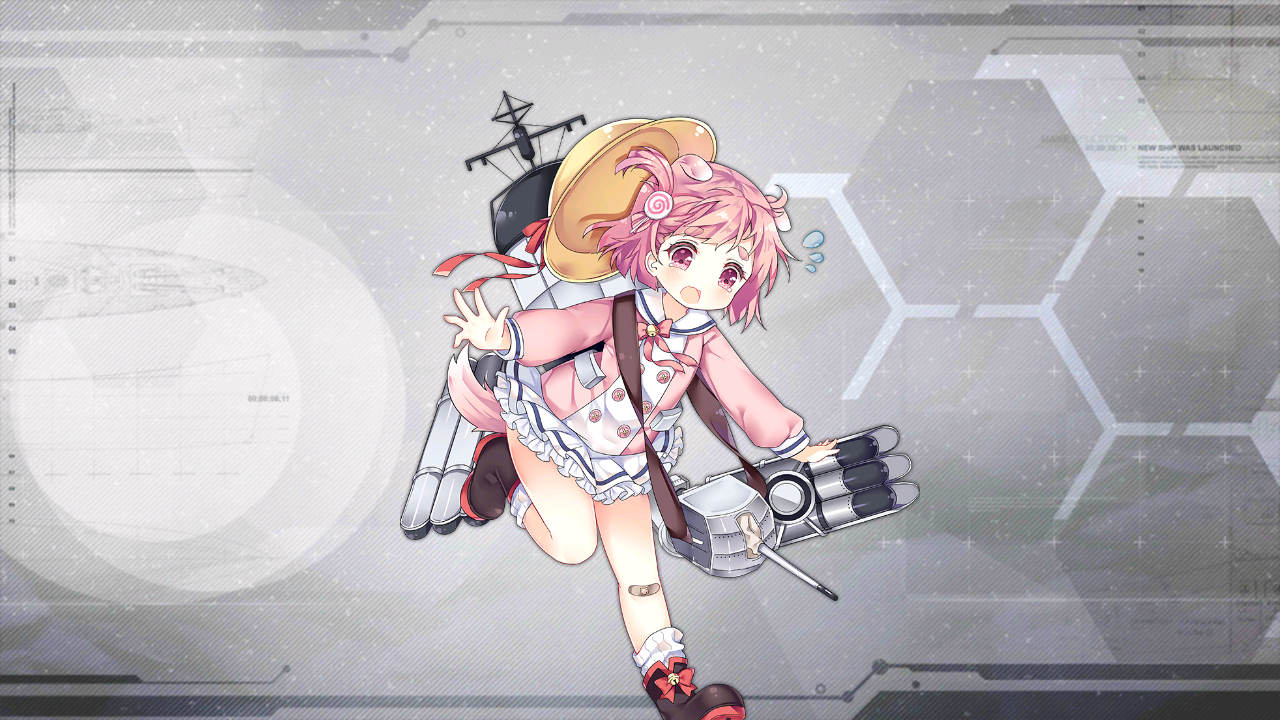 艦これ アズレン見比べ図鑑 睦月型 4番艦 駆逐艦 卯月 改 創られた庭 艦これ アズレン見比べ図鑑 睦月型 4番艦 駆逐艦 卯月 改 創られた庭