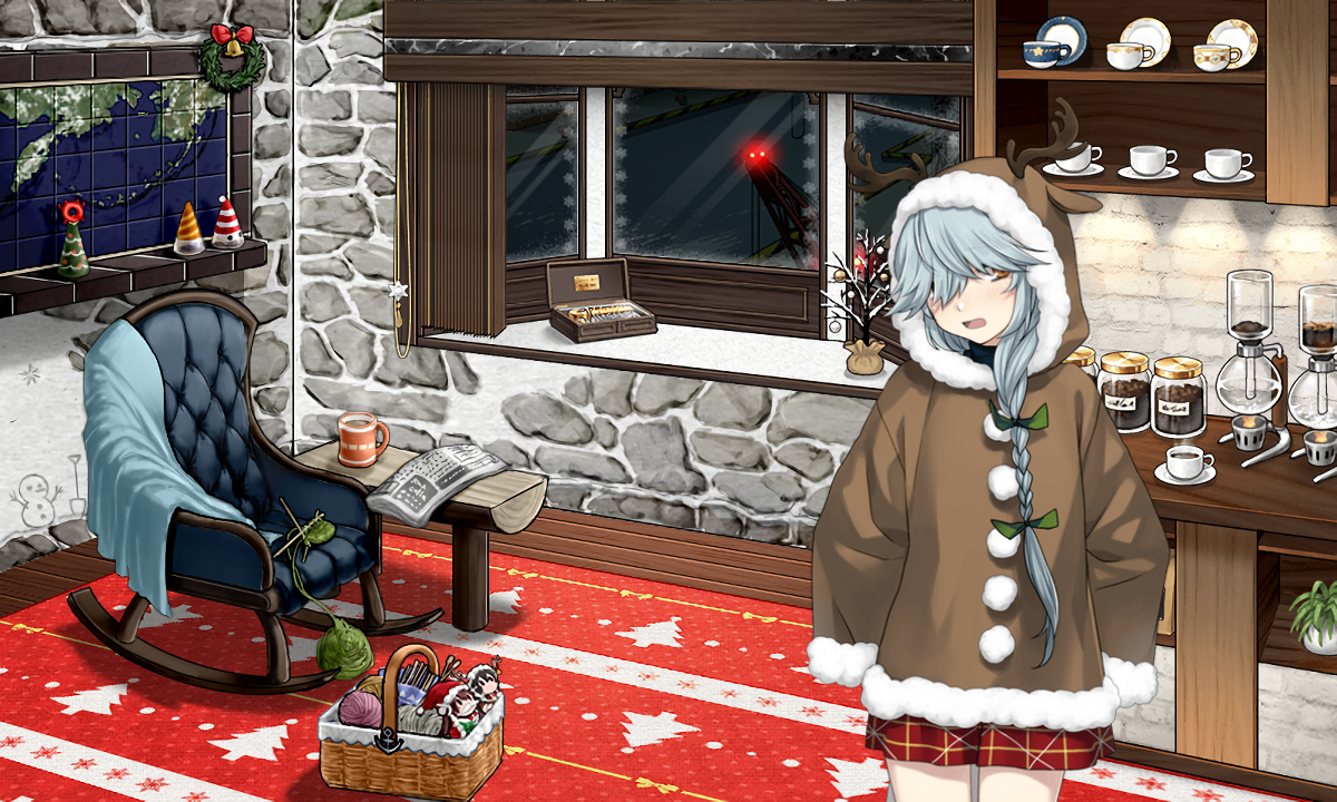 艦隊これくしょん Xmas Modeまとめ 岸波 ゴトランド 松輪 浜波 瑞鶴 中破絵もどうぞ 創られた庭